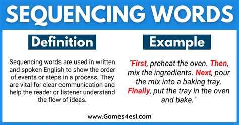 sequential meaning in english.